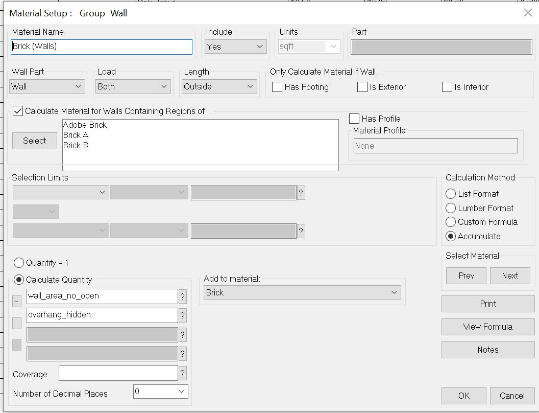 Brick And Mortar Formulas SoftPlanTuts